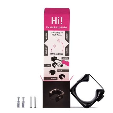 Крепление для велосипеда HORNIT CLUG PRO MTB XL Черный XL