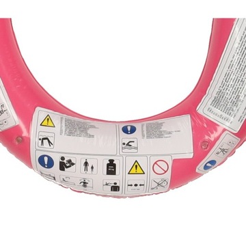 Надувной надувной круг для бассейна с фламинго, 131 см.