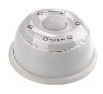 LAMPKA LED CZUJNIK RUCHU NA BATERIE AAA