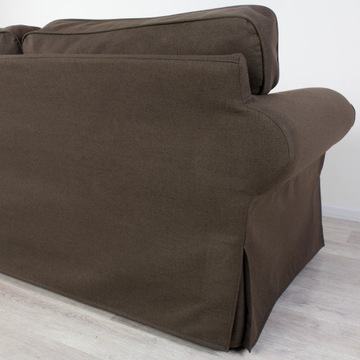 Чехол Икеа Экторп 3, нескладной, Коричневый