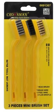 Набор проволочных кистей 3 шт. 18 см для насадок для краски по ржавчине