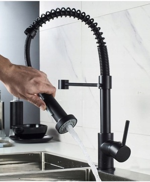 Смеситель для кухни с гибким изливом