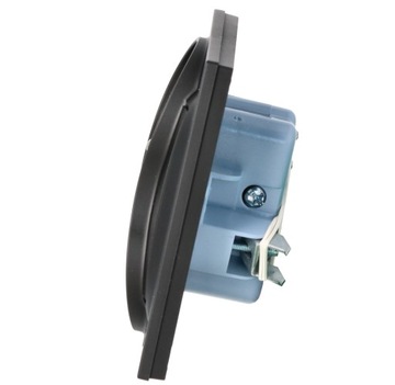 SIMON 10 ДВОЙНАЯ РОЗЕТКА С/U МАТОВЫЙ ЧЕРНЫЙ