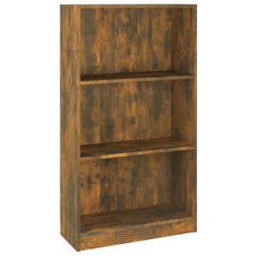 Шафка для книжок, димчастий дуб 60x24x109 см