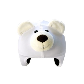 Nakładka na kask COOLCASC Animals Polar Bear