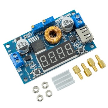 ПРЕОБРАЗОВАТЕЛЬ DC-DC НАПРЯЖЕНИЯ XL4015 LCD