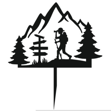 Góry Topper Podróżnik wspinaczka miłośnik gór PLEXI