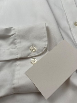 Elegancka klasyczna koszula męska biała regular fit VAN HEUSEN r 2XL USA