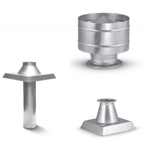 Запирающая заслонка с РУЧКОЙ, ОЦИНКОВАННАЯ, вентиляционная, диаметр 125