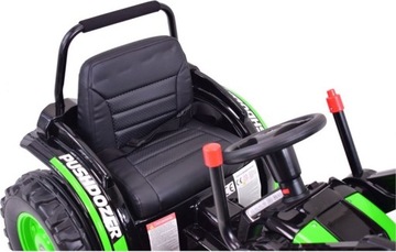 ТРАКТОР НА АККУМУЛЯТОРЕ С ЗАРЯДНЫМ УСТРОЙСТВОМ 2x45 Вт, ПУЛЬТ ДИСТАНЦИОННОГО УПРАВЛЕНИЯ