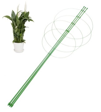 Podpora Pierścieniowa do Warzyw Kwiatów 90cm