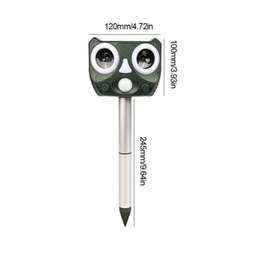 Солнечная отпугиватель кротов птиц животных грызунов для кротов птиц Крот Кун