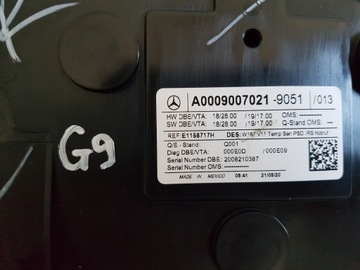 MERCEDES GLE 167 LAMPA OSVĚTLENÍ KABINY A0009007021