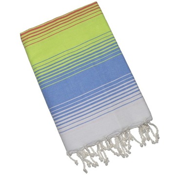 Ręcznik arabski FOUTA do sauny Spa hammam plażowy bawełna 190 x 100