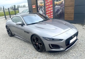 Jaguar F-Type Coupe Facelifting MY21 2.0 i4 Turbo 300KM 2021 Jaguar F-Type F-Type 2.0 Turbo Benz 300 km R-Dynamic Salon PL 18.000 km Wa