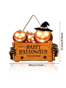 WISZĄCA OZDOBA NA DRZWI HALLOWEEN DYNIE DYNIA DEKORACJA