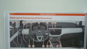 SEAT ARONA 2017-2021 польская инструкция, красочная, оригинал, 2019 г.