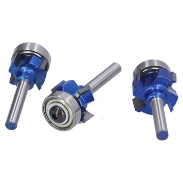 3шт круглая угловая фреза по дереву