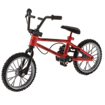 Czerwony Mini Finger Rower BMX Rower przełajowy