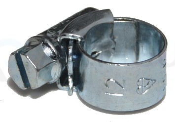 Хомут червячный Hi-Grip W1, диапазон 9,5-12 мм, 10 шт.