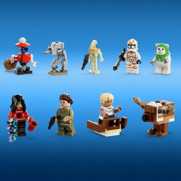 LEGO STAR WARS ADVENT КАЛЕНДАРЬ, 320 ШТ. ФИГУРКИ