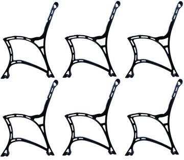 АЛЮМИНИЕВЫЕ НОЖКИ ДЛЯ САДОВОЙ СКАМЬИ