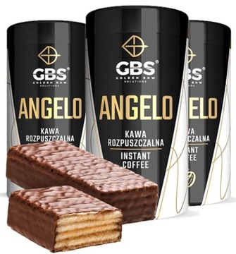 Kawa GBS rozpuszczalna 3pack smak WAFEL W MLECZNEJ CZEKOLADZIE