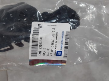 OPEL AGILA B VÝZTUHA NÁRAZNÍKU LEVÝ PŘEDNÍ 71732-52K0