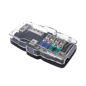 Uchwyt bezpiecznika ANS In Line Car Stereo Audio Blok bezpieczników 2X 0/2G