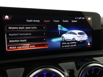 Mercedes CLA C118/X118 Shooting Brake Facelifting 1.3 200 163KM 2023 Mercedes CLA 200 automat full LED skóra/alcantara, zdjęcie 25