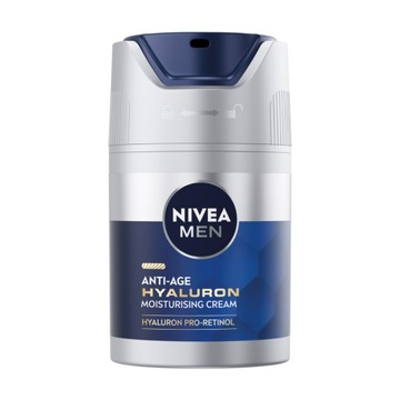 Krem przeciwzmarszczkowy NIVEA MEN Hyaluron 50 ml.