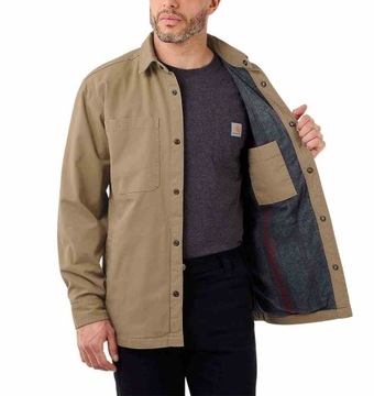 Koszula Ocieplana Carhartt Rugged Flex Khaki