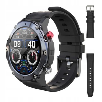 Max Inteligentny zegarek Męski smartwatch do połączeń Bluetooth IP68