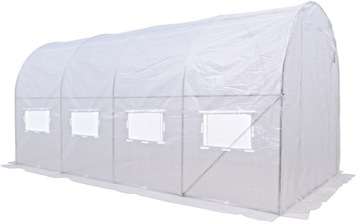 Tunel Foliowy Ogrodowy UV4 2,5x4x2 - 10m2 Planer Ogrodowy Gratis