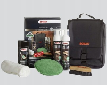 Sonax Premium Class Zestaw do czyszczenia skóry