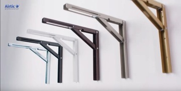 L400 коричневая складная полка верхняя полка 100 кг