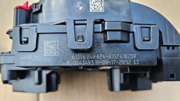 BMW 3 G21 5 G31 X3 G01 X5 G05 X6 G06 X7 G07 PŘEPÍNAČ KOMBINOVANÝ MINCE