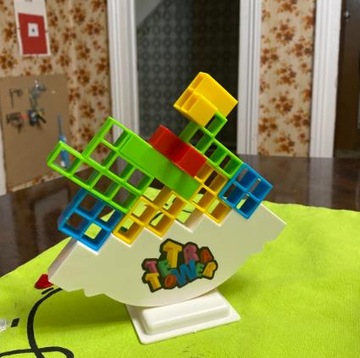 ГОЛОВОЛОМКИ БЛОКИ ОБРАЗОВАТЕЛЬНАЯ ИГРА ТЕТРА БАШНЯ ДЛЯ ДЕТЕЙ 3D БАШНЯ ЛОГИЧЕСКИЙ БАЛАНС