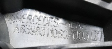 KRYT DRŽÁKY A6398311060 MERCEDES VITO W639