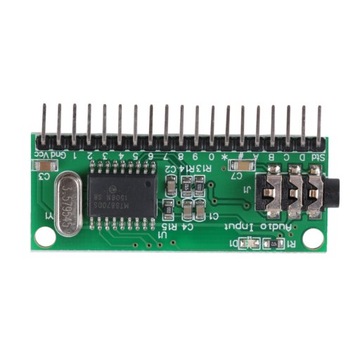 16-канальный контроллер аудиодекодера MT8870 DTMF