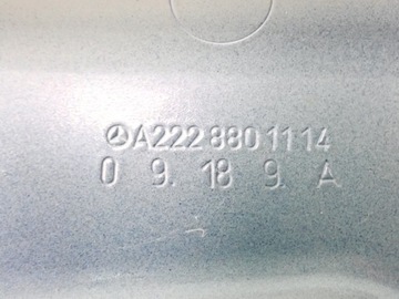 DRŽÁKY BLATNÍKU MERCEDES S W222 A2228801114