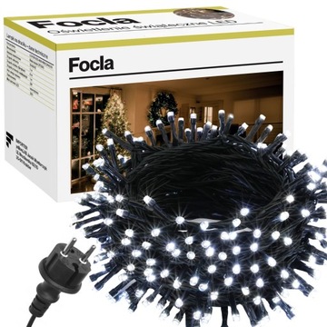 LAMPKI CHOINKOWE ZEW. /WEWN. 300LED- STAŁE ŚWIATŁO