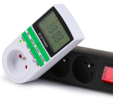 ПРОГРАММАТОР ВРЕМЕНИ ВКЛ/ВЫКЛ ЦИФРОВОЙ ТАЙМЕР ЖК-дисплей - польское меню