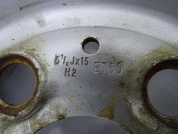 DISK OCELOVÝ MERCEDES-BENZ OE 5.5" X 15" 5X112 ET 60