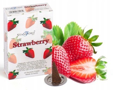 KADZIDEŁKA STOŻKOWE KADZIDEŁKA ZAPACHOWE TRUSKAWKA