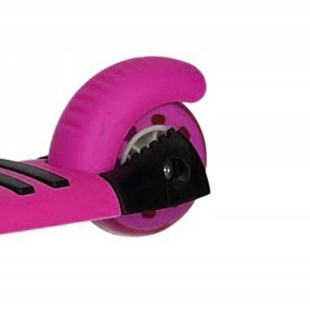 ДЕТСКИЙ САМОКАТ BIEDRONKA РОЗОВЫЙ