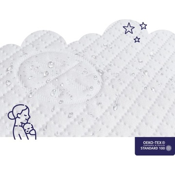 Матрас ПРЕМИУМ для гондолы и коляски Adamex - 68x32 см, HR Foam