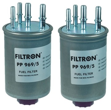 2× FILTRON PP 969/5 FILTR PALIVA