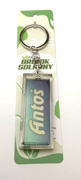 Brelok solarny do kluczy gadżet imieniem ANTOŚ