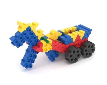 Блоки коробок Morphun 7 Vehicles 80 штук